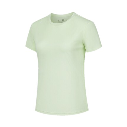 乔丹速干短袖T恤女士2026夏季新款透气瑜伽跑步健身训练吸湿上衣