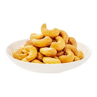 欢囍香烤腰果仁新鲜烤制原味腰果越南W180大腰果去皮坚果零食炒货