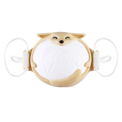 3d可换滤芯硅胶造型儿童口罩