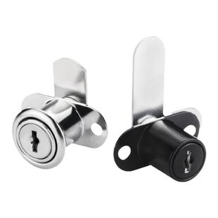 双开柜门锁7字型对开门转舌锁文件柜锁鞋柜衣柜橱柜锁家具柜门锁