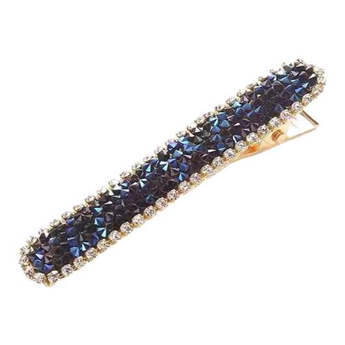 发夹女边夹侧边刘海前额碎发卡新款高端水钻一字鸭嘴夹子头饰卡子