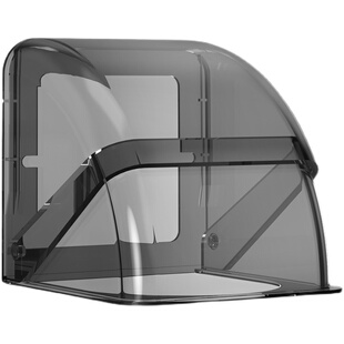 86型加高插座防水罩斜五孔浴室漏电开关防溅盒热水器保护漏保盖套