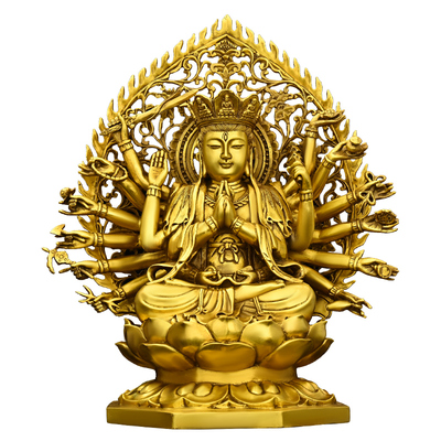 醉芒黄铜祝福中式客厅书房办公室