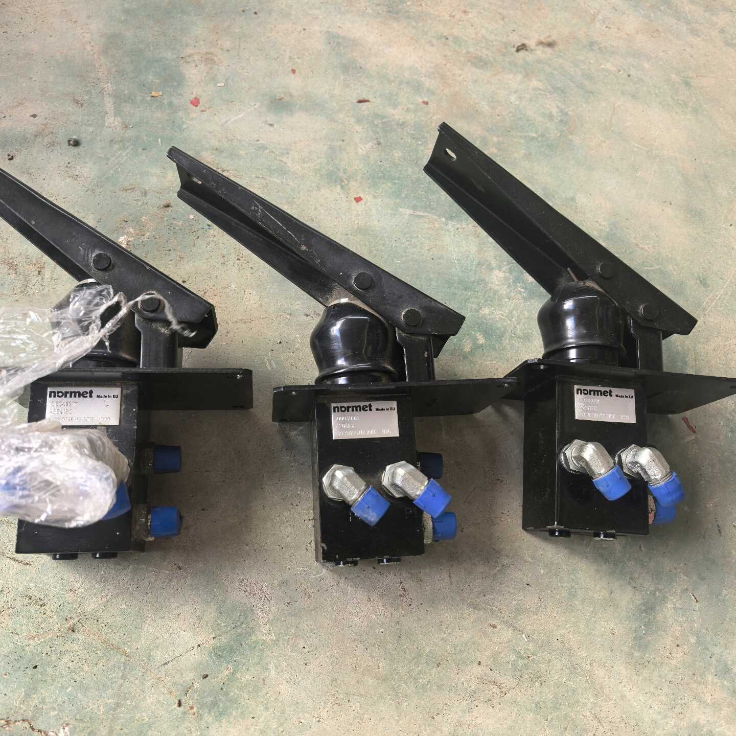 Normet斯普瑞克 Spraymec 进口湿喷台上的脚踏控