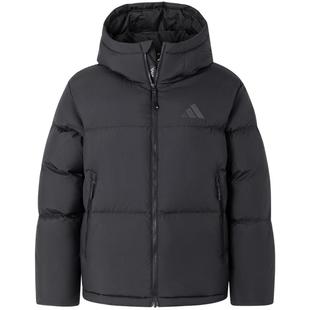 【自营】ADIDAS阿迪达斯拒水防泼600蓬宽松连帽羽绒服JV6192鸭绒