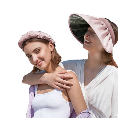 黑胶遮阳帽女款防紫外线大帽檐