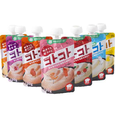 日本地狱厨房咕噜酱12包猫咪零食