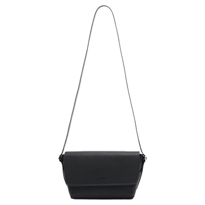 indicia标记包包简约通勤风气质黑色单肩包百搭牛皮包 AM2C4BP374