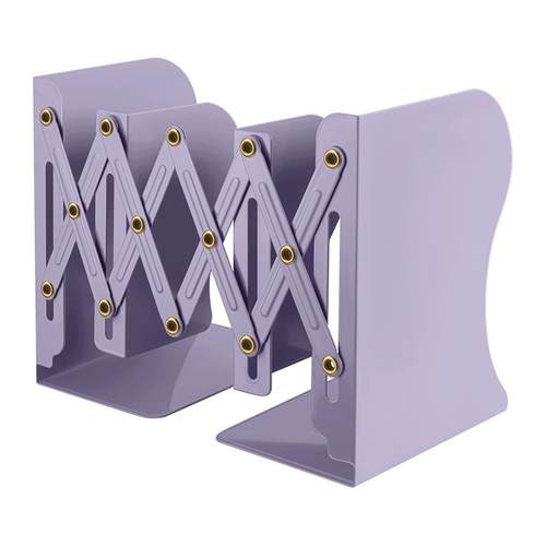 可伸缩书立带笔筒书架一体桌面书本收纳架高中生挡板书夹折叠固定书本立架学生用桌上立书架放书神器收缩定制