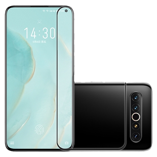 micimi 适用于魅族18冰脉全屏覆盖17Pro/16SPro/16thPlus钢化玻璃手机贴膜防碎屏