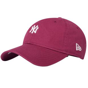 New Era纽亦华春夏MLB弯檐棒球帽水洗NY男女软顶刺绣NE920