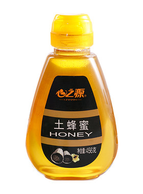 心之源蜂蜜纯正天然野生农家自产土蜂蜜洋槐蜜珍稀蜜种便携挤压瓶