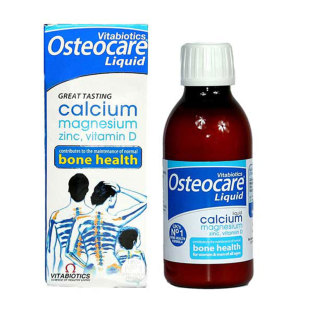 27年5月英国Osteocare钙镁锌VD液体钙补钙宝宝婴儿儿童孕妇哺乳