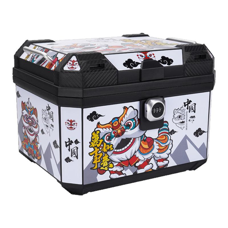 摩托车大容量尾箱爱玛台铃九号电动车防水保温外卖箱踏板车后备箱