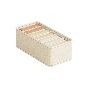 内衣内裤袜子收纳盒家用学生宿舍抽屉式衣物文胸收纳筐分格整理盒