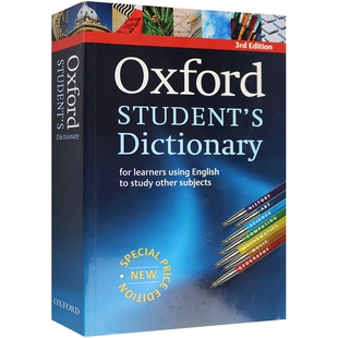 正版 牛津学生英语词典第三版 Oxford Student's Dictionary牛津英语词汇语法写作学习英文原版英英词典 进口托福雅思考试书籍教材