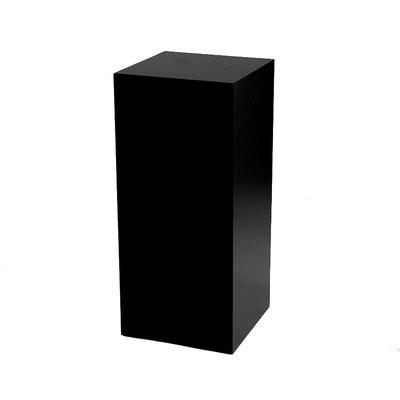 烤漆展示台黑色长方形底座摆台