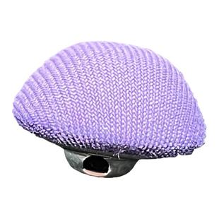 圆形蘑菇扣子斜纹西装布包纽扣高档黑色大衣扣外套秋冬灰色包布扣