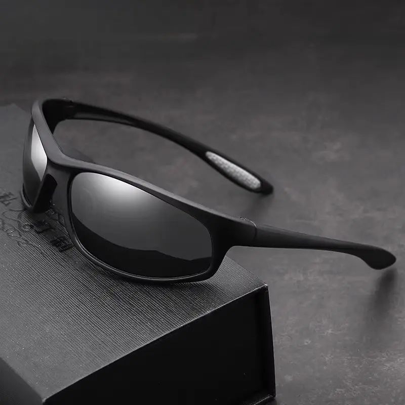 2025偏光徒步登山墨镜运动款夜视眼镜防晒骑行墨镜防紫外线UV400