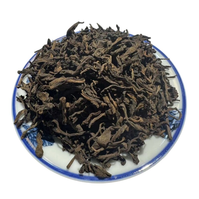 100克桶装易武古树普洱熟散茶
