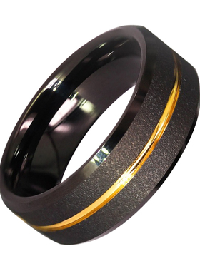 日进斗金轻奢高级感男士戒指