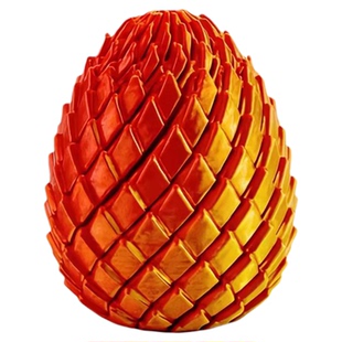 3D打印玩具解压龙蛋旋转变形球史莱姆球创意儿童成人手指解压神器