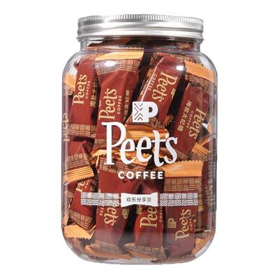 Peets皮爷太妃糖咖啡海盐牛轧糖