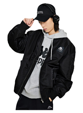 Kappa卡帕男性夹克长袖棒球服