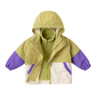 【4级强防水】儿童外套摇粒绒内胆春秋宝宝三合一春装男女童上衣