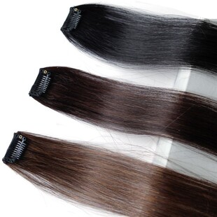 假发片增发量蓬松一片式无痕真发自然薄款单卡长发无痕隐形接发片