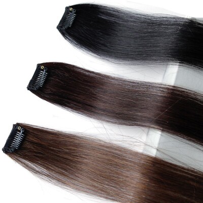 真发发片无痕薄款中长长发假发片