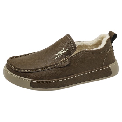 公牛世家男士棉鞋冬季加厚加绒