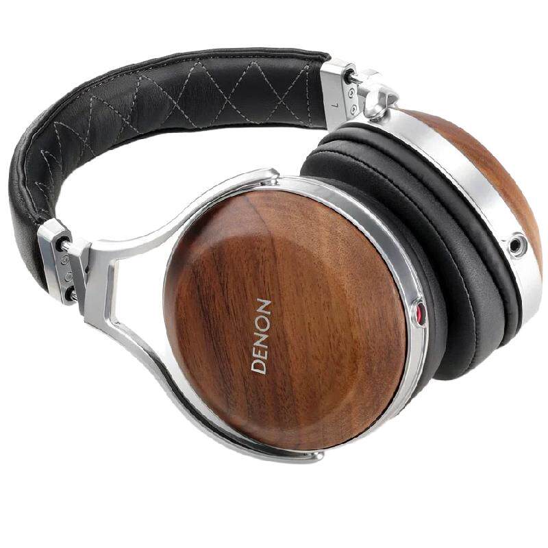 天龙木碗hifi头戴式有线耳机国行