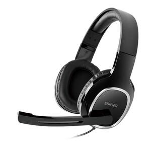 漫步者USB K815电脑耳机头戴式有线专业网课学习耳机游戏耳麦通话