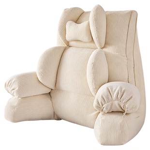 魅艺床头靠枕大软包宿舍久坐护腰靠垫飘窗懒人沙发床上靠背垫孕妇