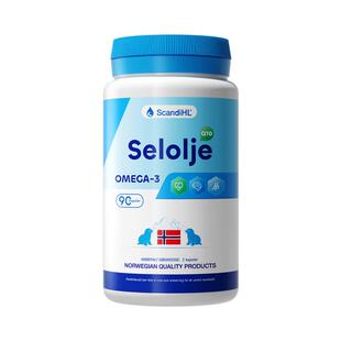 Scandihl斯堪迪挪威海豹油辅酶Q10非深海鱼油中老年omega3高含量