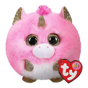 正版ty萌宠毛绒泡泡球动物卡通造型公仔迷你玩偶解压神器可爱狗狗