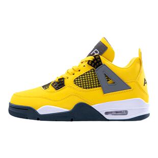 aj4大学蓝夏季莆田高帮运动鞋子正品2024新款白水泥aj3篮球男女鞋