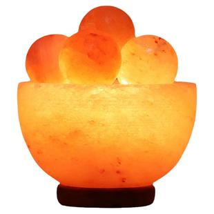 喜马拉雅盐灯 风水聚财天然水晶矿石家用客厅卧室 聚宝盆招财摆件