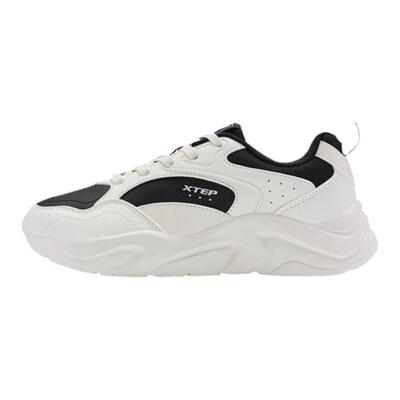 特步女休闲鞋老爹鞋百搭轻便运动