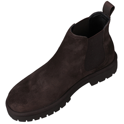 2025冬季高帮鞋男款厚底皮靴