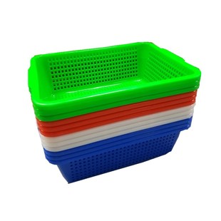 长方形塑料筐篮子加厚大号周转筐厨房洗菜沥水篮配货筐子收纳篮子