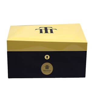 千里达雪茄保湿盒雪松木大容量哈伯纳斯TRINIDAD特立尼达3T醒茄柜