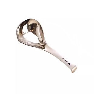 食品级304不锈钢勺子汤勺家用加厚大号盛汤稀饭粥勺加深短柄小勺