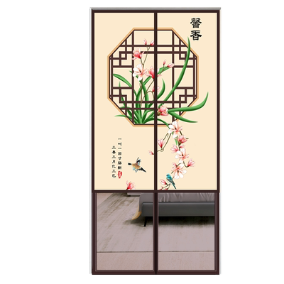 金刚网隐私门帘加密全磁块