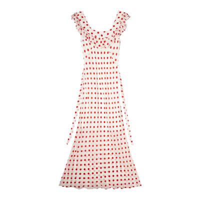 Boamarket红色波点连衣裙