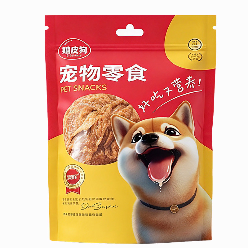 蛋黄夹心乐芙球狗狗零食磨牙棒宠物鸭肉干耐咬洁齿鸡肉圈中大型犬