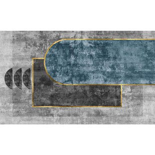 轻奢地毯卧室床边毯房间全铺床下垫子耐脏可机洗北欧客厅地垫定制