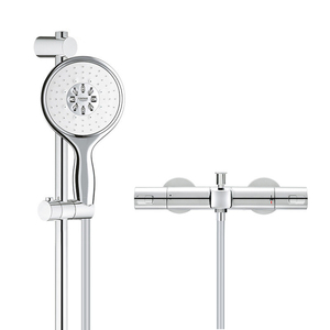 Grohe德国高仪130mm大手持恒温淋浴花洒套装家用混水阀原装进口