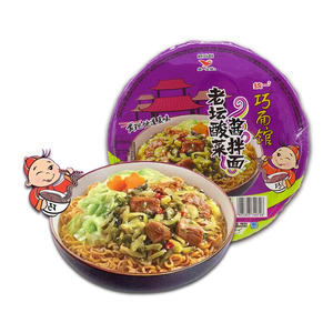 统一巧面馆老坛酸菜酱拌面碗装